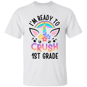 Unicorn First Grade Cotton T-Shirt