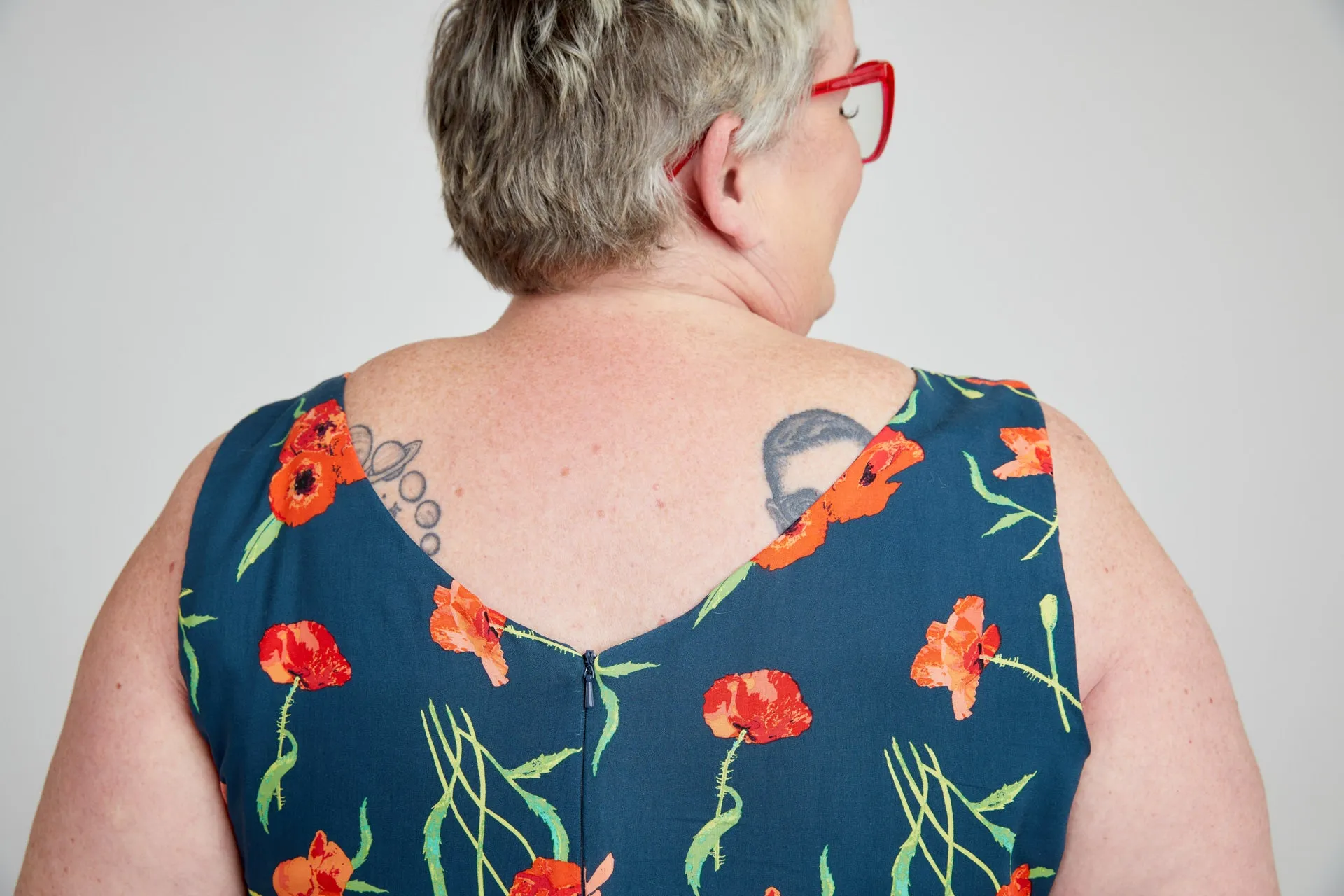Upton Dress 12-32 printed pattern