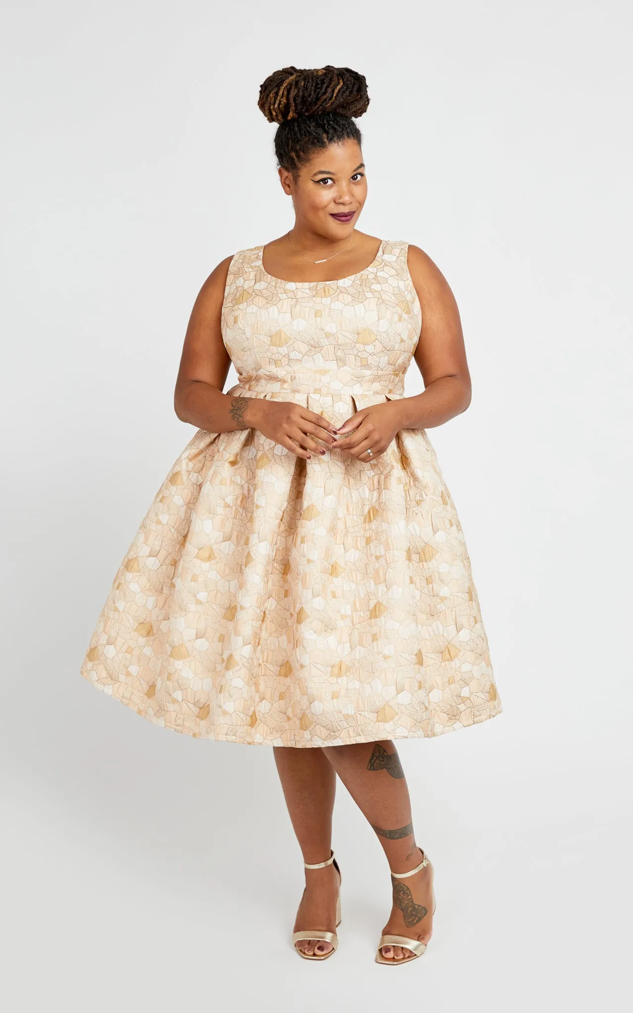 Upton Dress 12-32 printed pattern