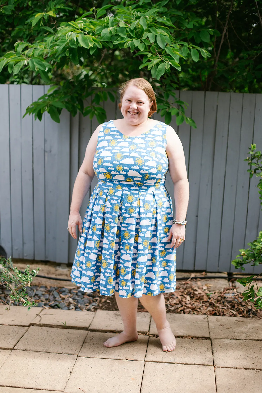 Upton Dress 12-32 printed pattern