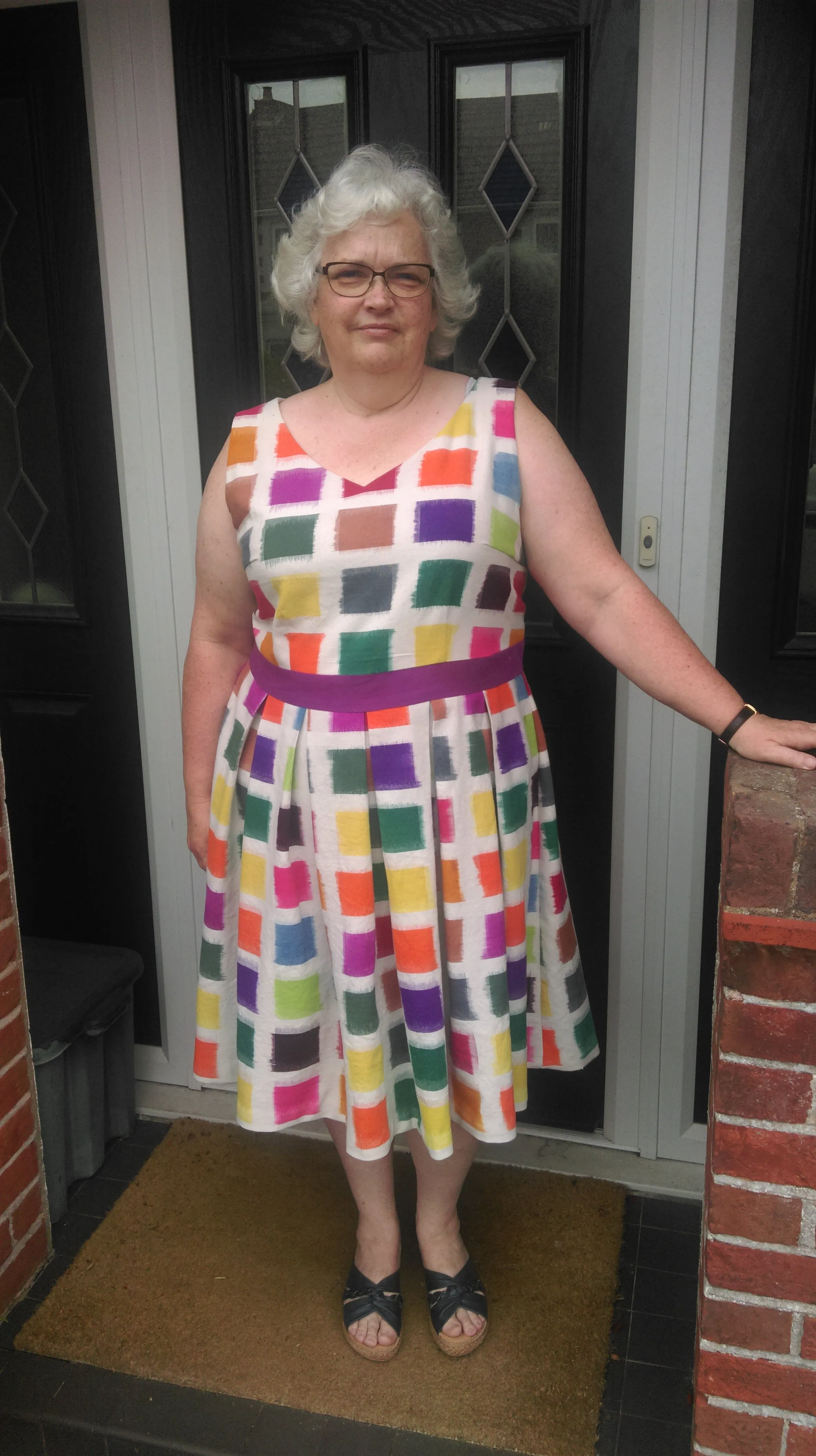 Upton Dress 12-32 printed pattern