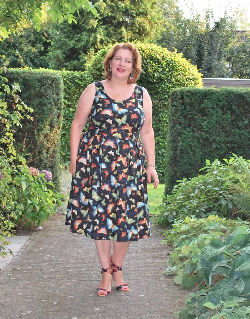 Upton Dress 12-32 printed pattern