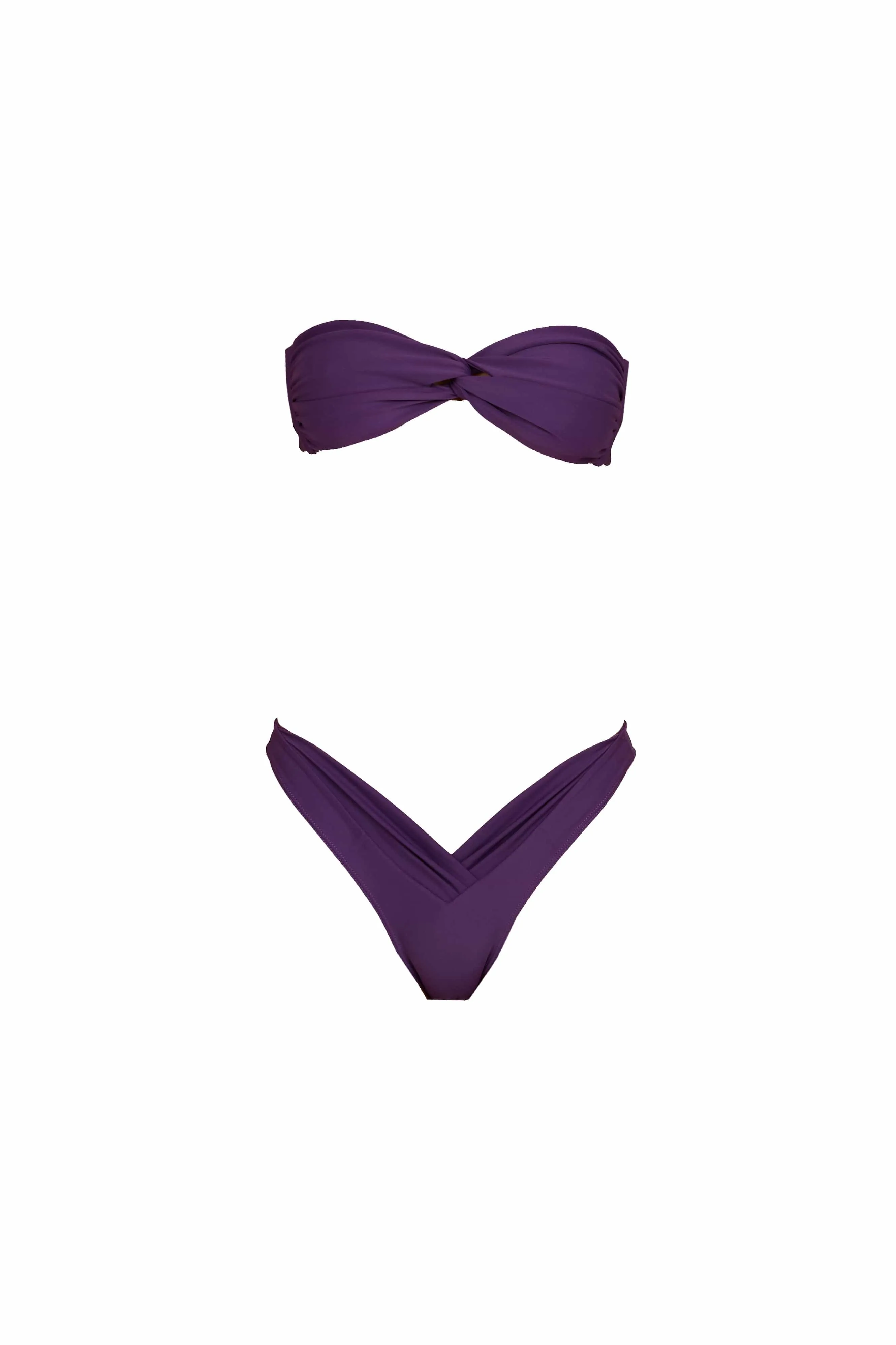 URSULA top - plum