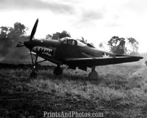 US Marines Flying Shark P-39 Plane  4114