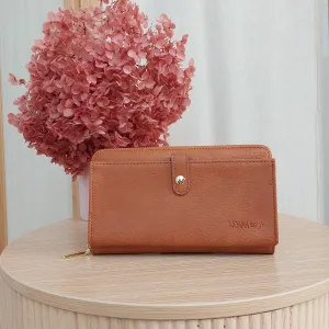Vegan Leather Fitzroy Wallet - Tan