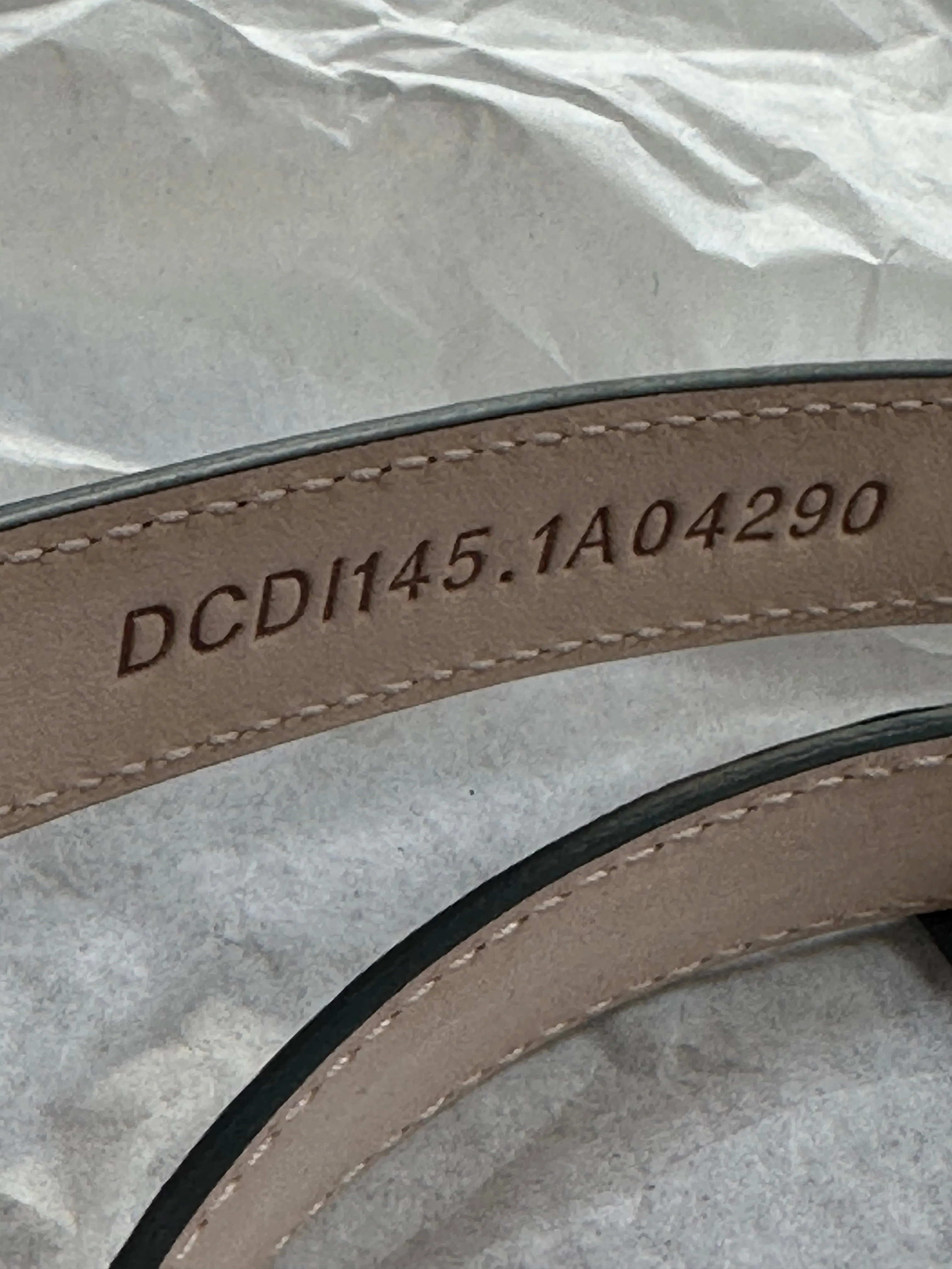Versace Medusa Leather Belt in Silver