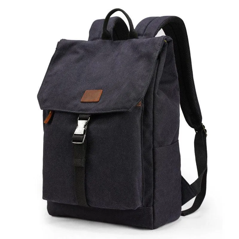 Vintage Cotton Canvas Backpack Rucksack