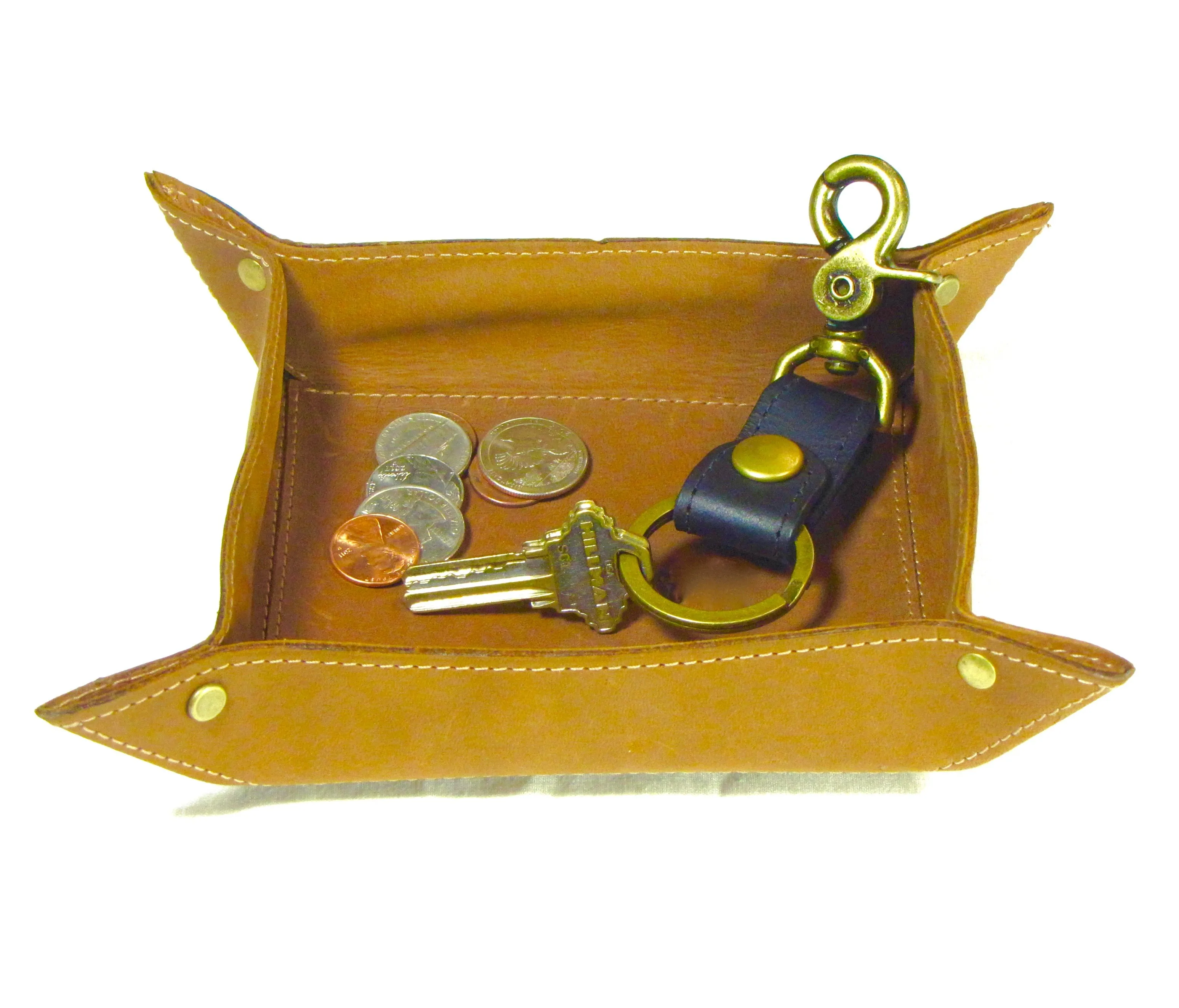 VT100-PU  Leather Valet Tray