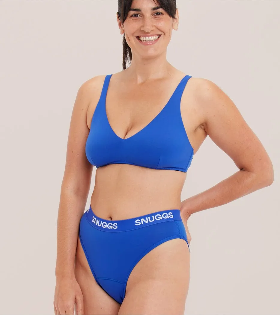 Waistband Brief - Modrá