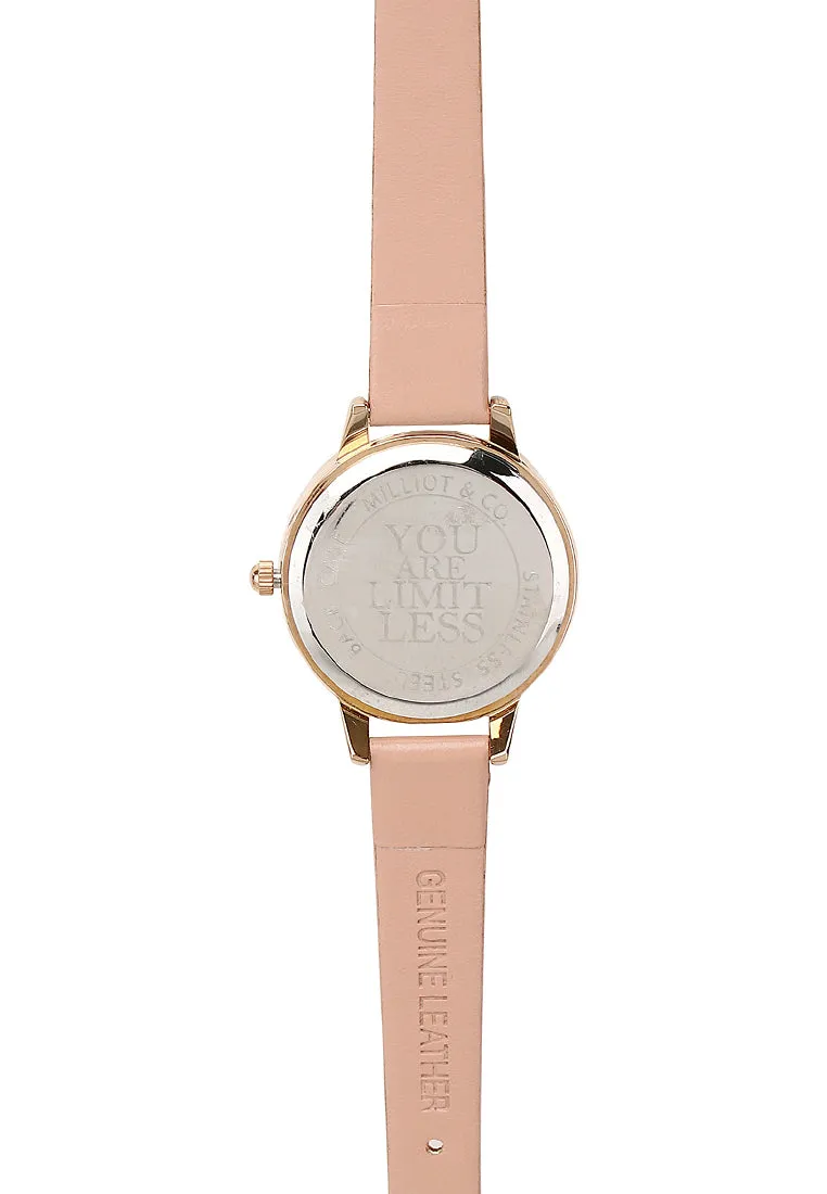 [WAO Charity] Be Your Own Muse Analog Watches (Pink)