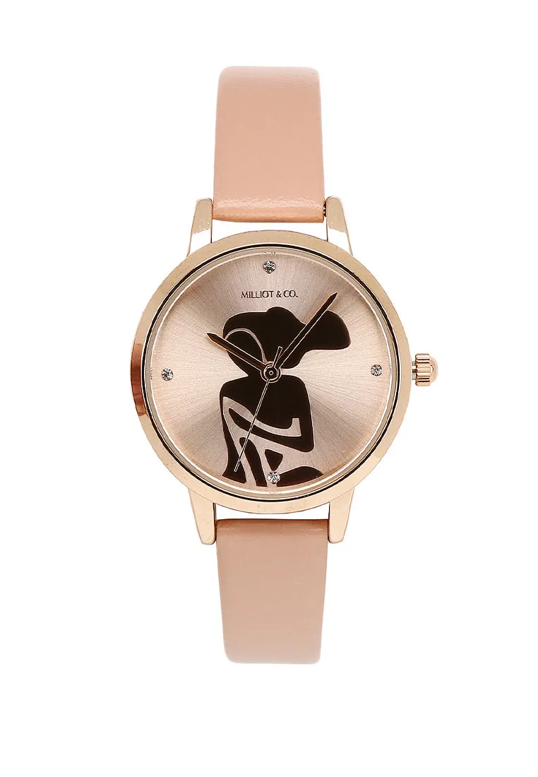 [WAO Charity] Be Your Own Muse Analog Watches (Pink)