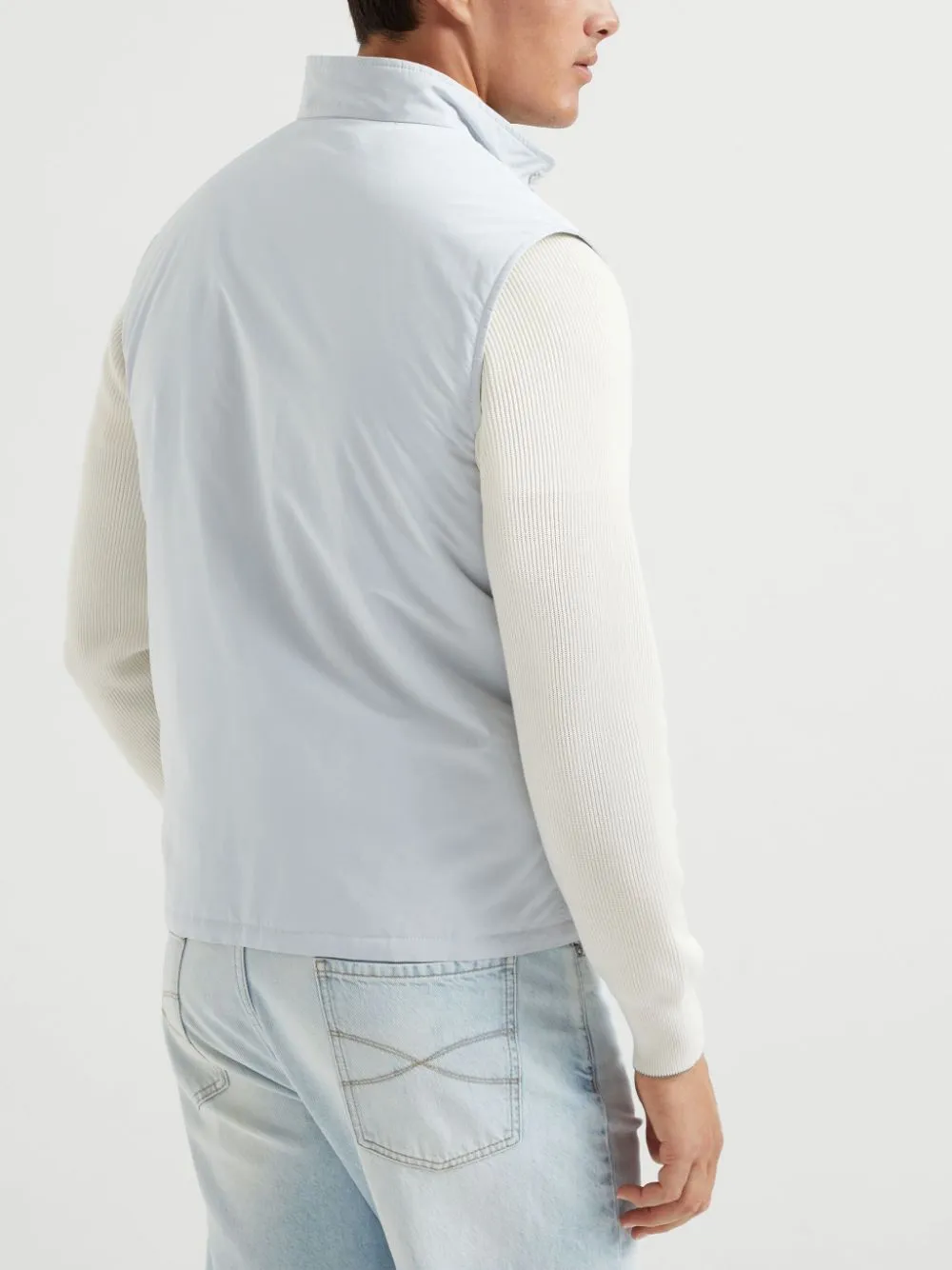 Water resistant nylon vest