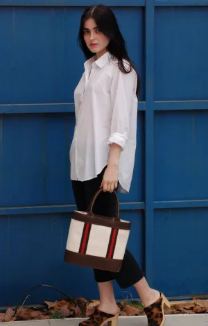 White Canvas Tote Bag