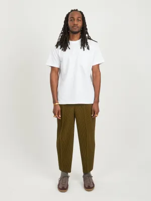 White Heavy Duty Pocket Tee