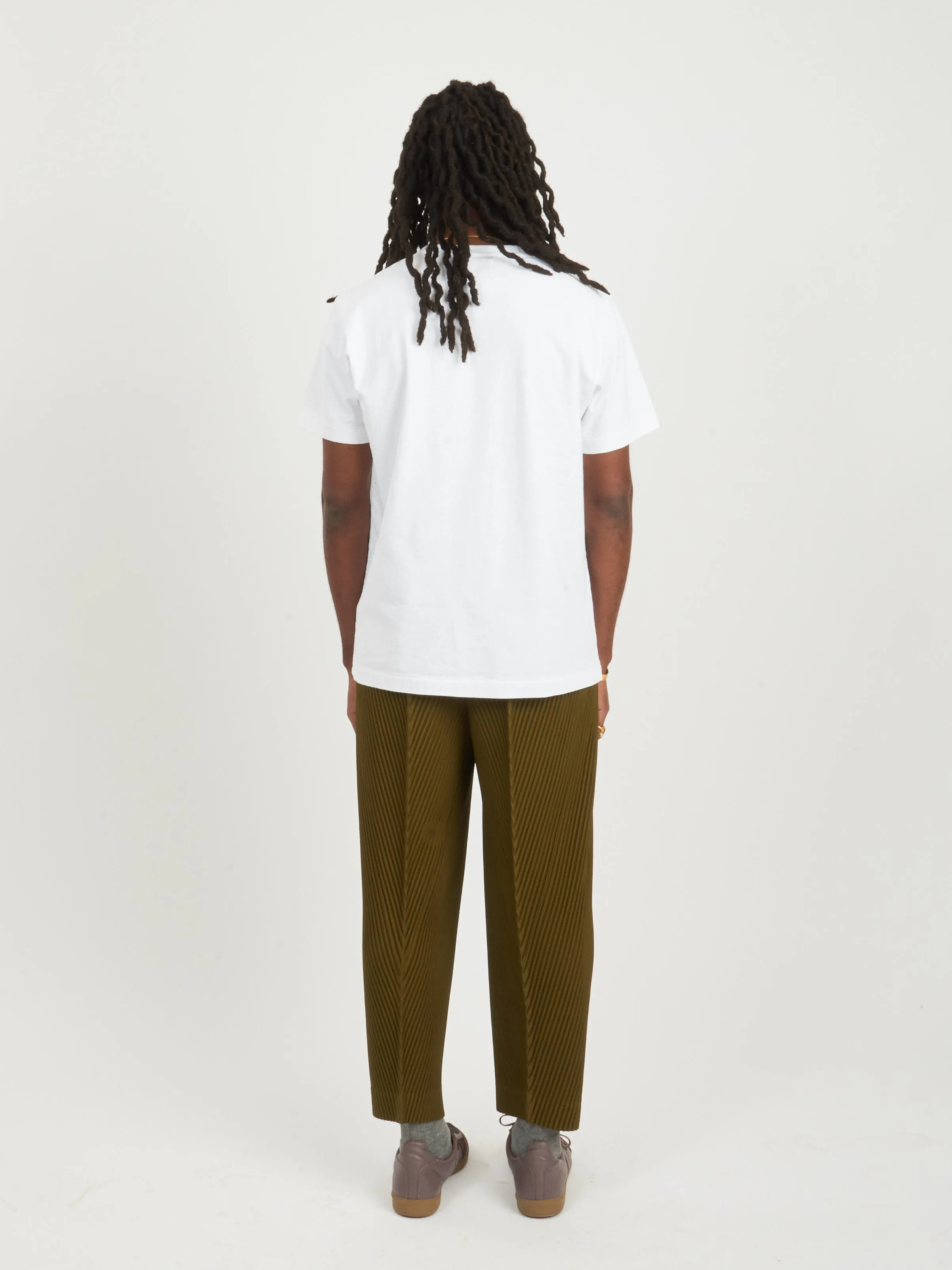 White Heavy Duty Pocket Tee