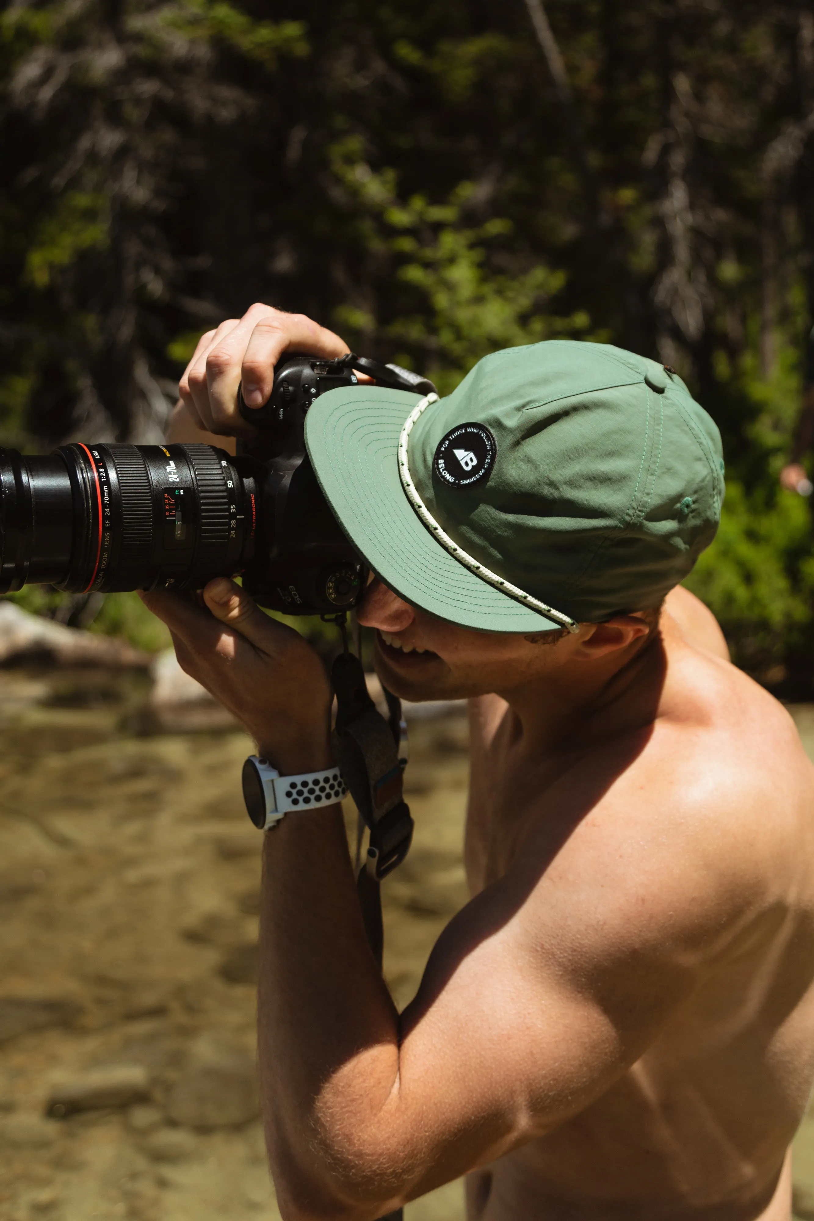White Water Nylon Hat