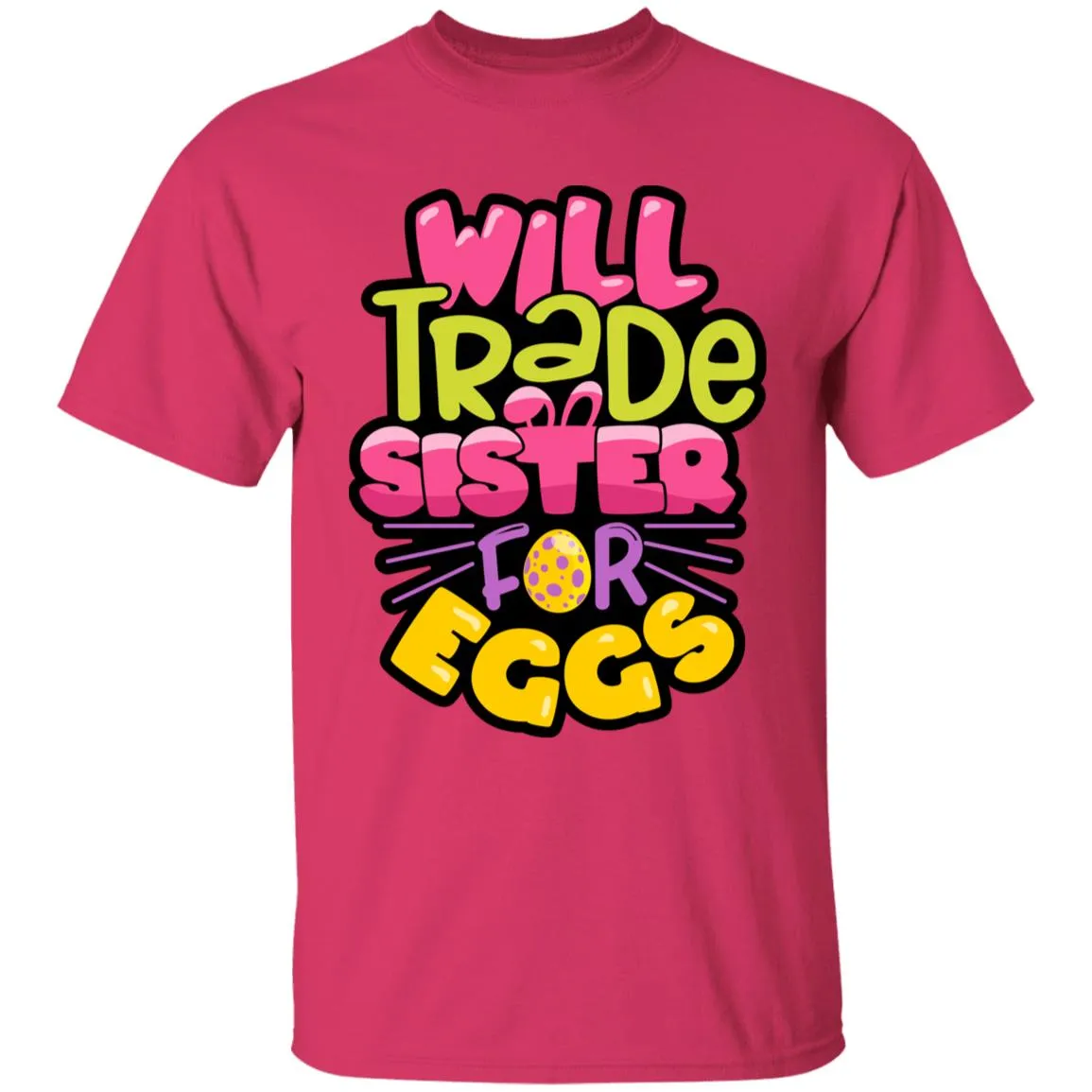 Will Trade Sister for Eggs Youth 5.3 oz 100% Cotton T-Shirt