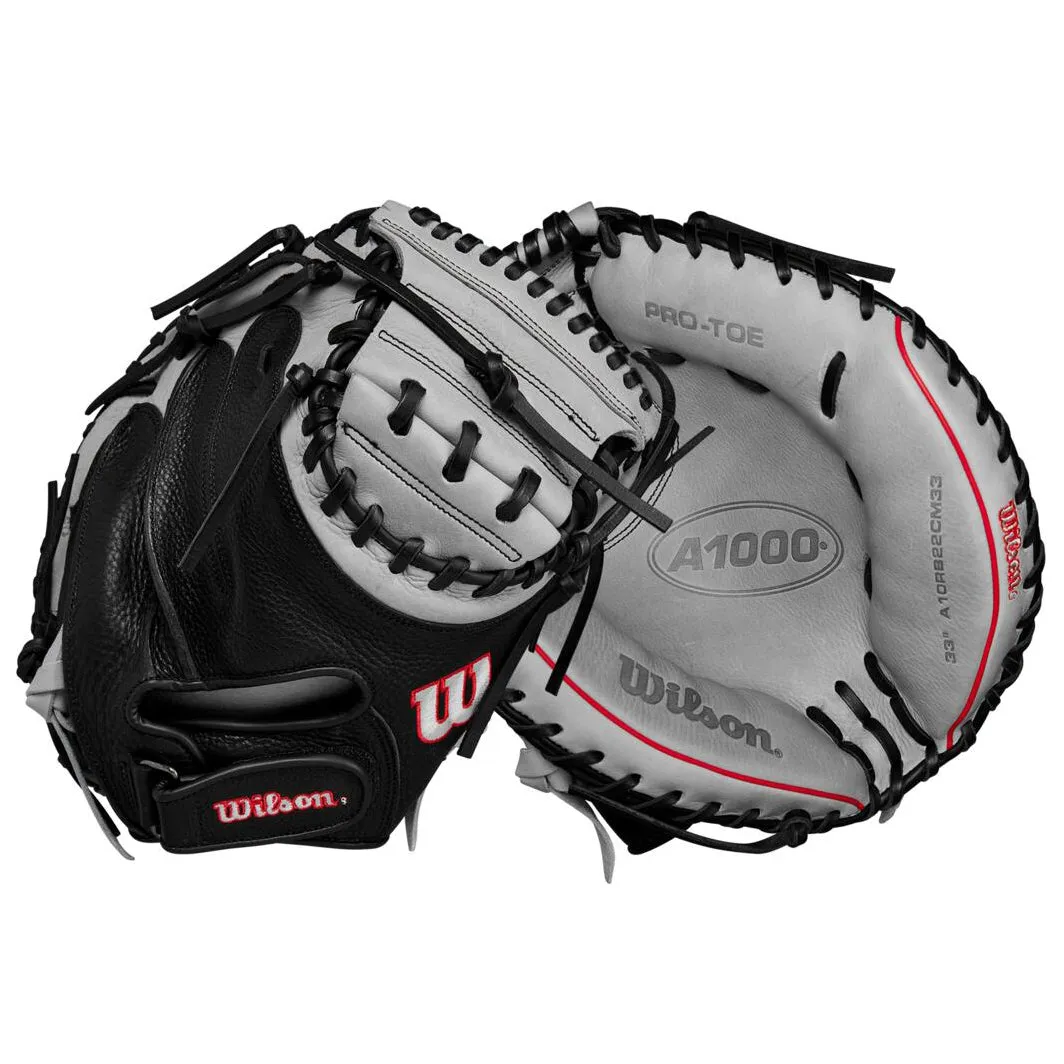 Wilson A1000 CM33 33" Baseball Catcher's Mitt: WBW10145433
