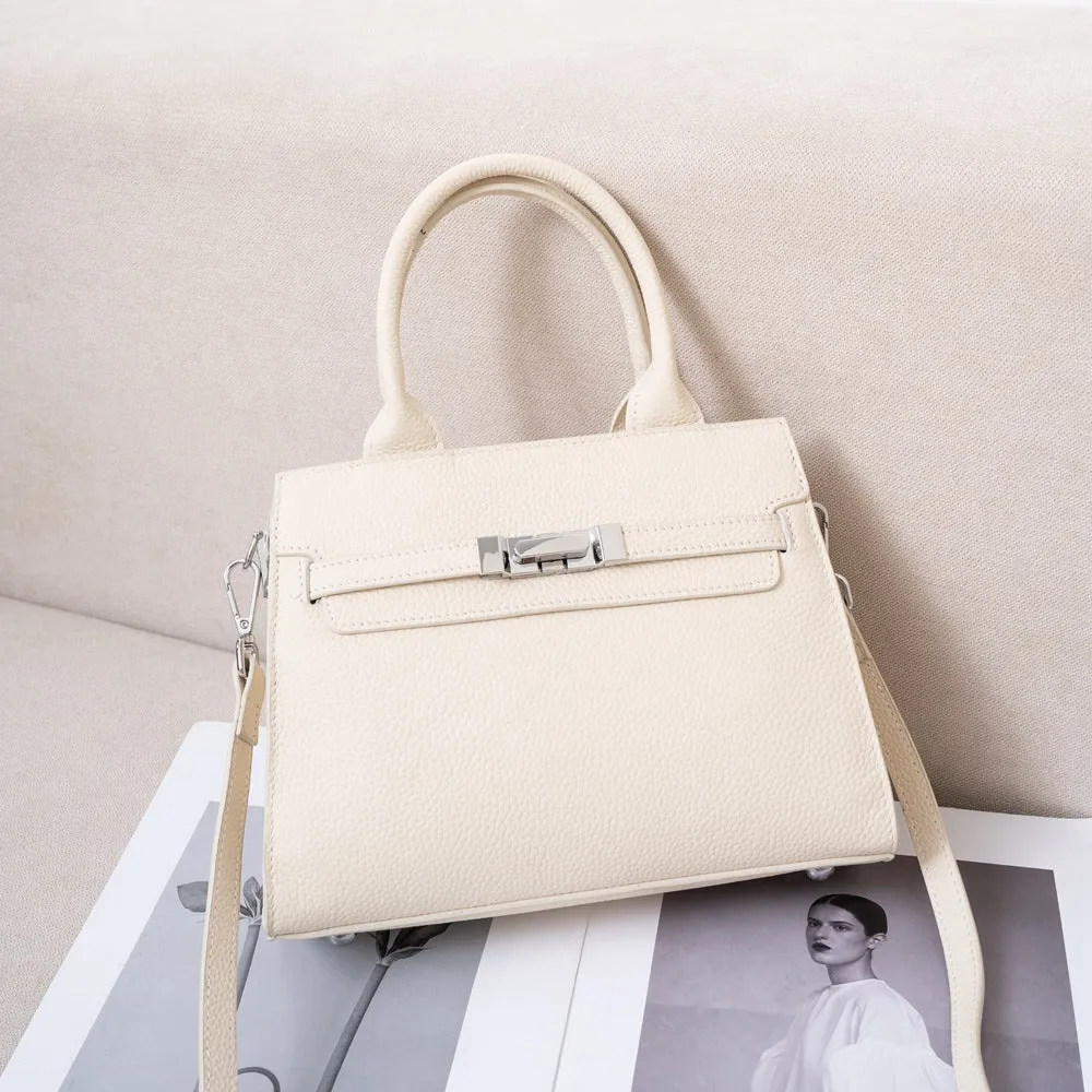 women's bags, genuine leather versatile handbags, new TOGO first-layer cowhide Kelly bags, casual messenger bags, bags 6648