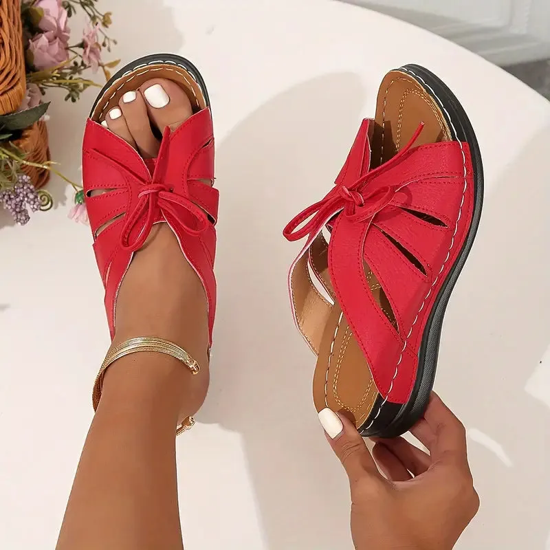 Women's Lace Up Platform Sandals