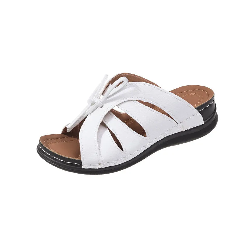 Women's Lace Up Platform Sandals