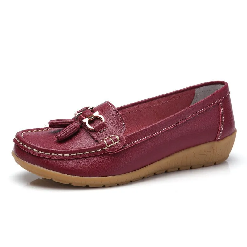 Women's Low Wedge Loafers