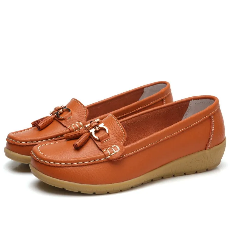 Women's Low Wedge Loafers