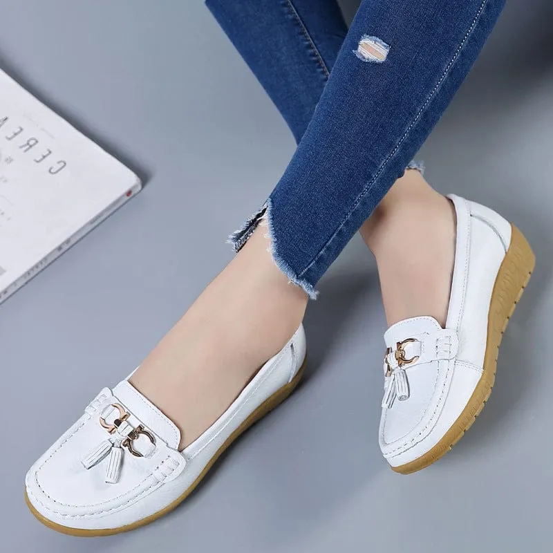 Women's Low Wedge Loafers