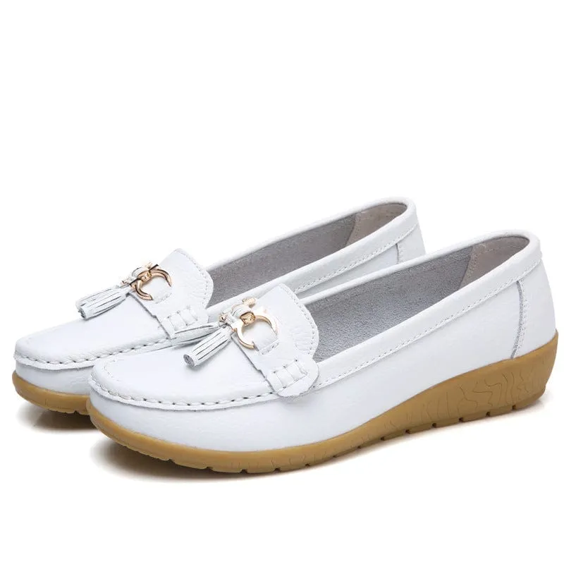 Women's Low Wedge Loafers