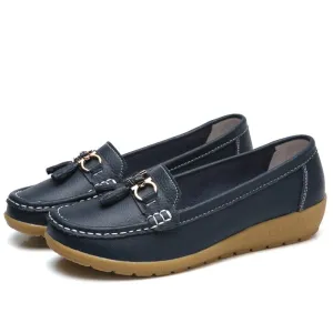 Women's Low Wedge Loafers