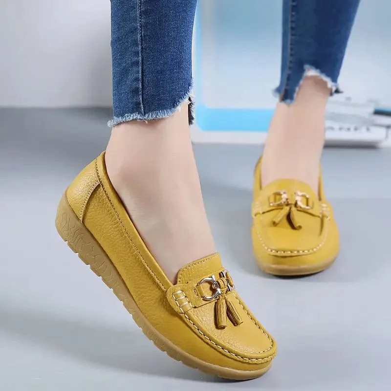 Women's Low Wedge Loafers