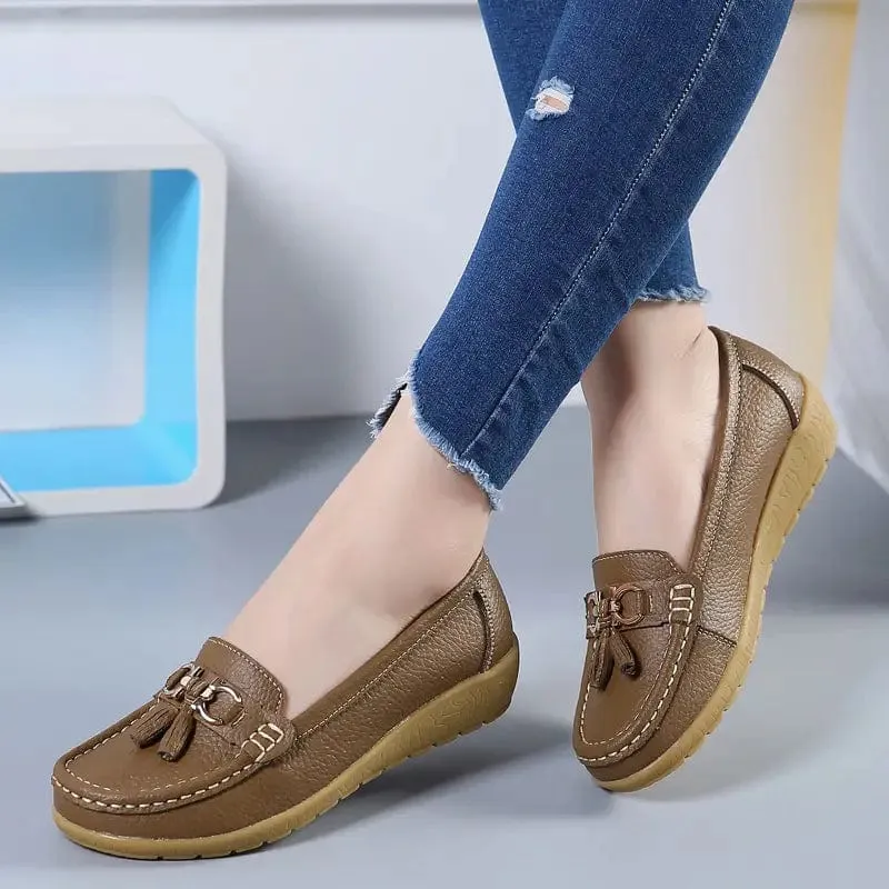 Women's Low Wedge Loafers