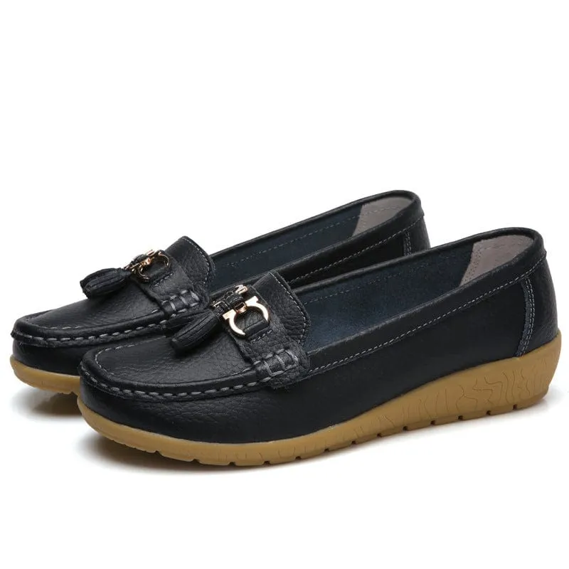 Women's Low Wedge Loafers