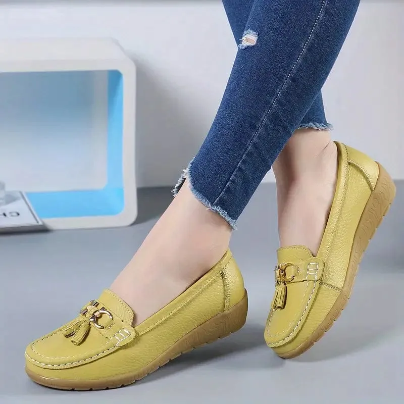 Women's Low Wedge Loafers