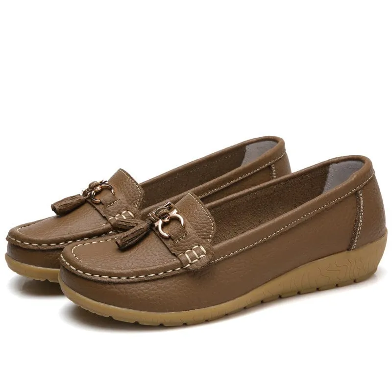 Women's Low Wedge Loafers