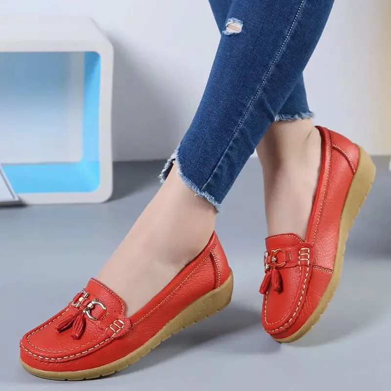 Women's Low Wedge Loafers