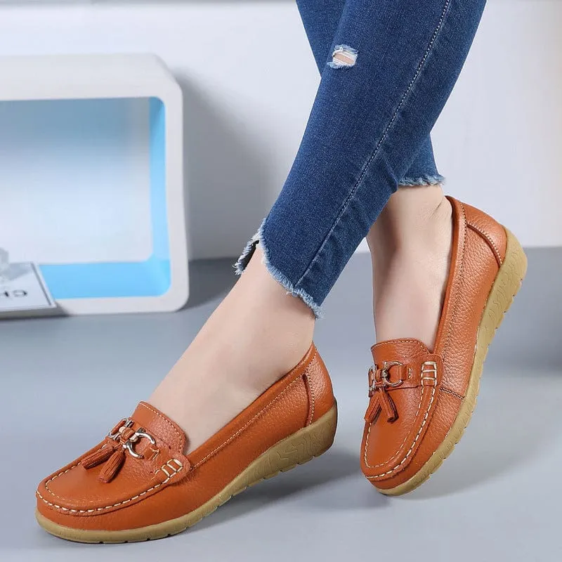 Women's Low Wedge Loafers