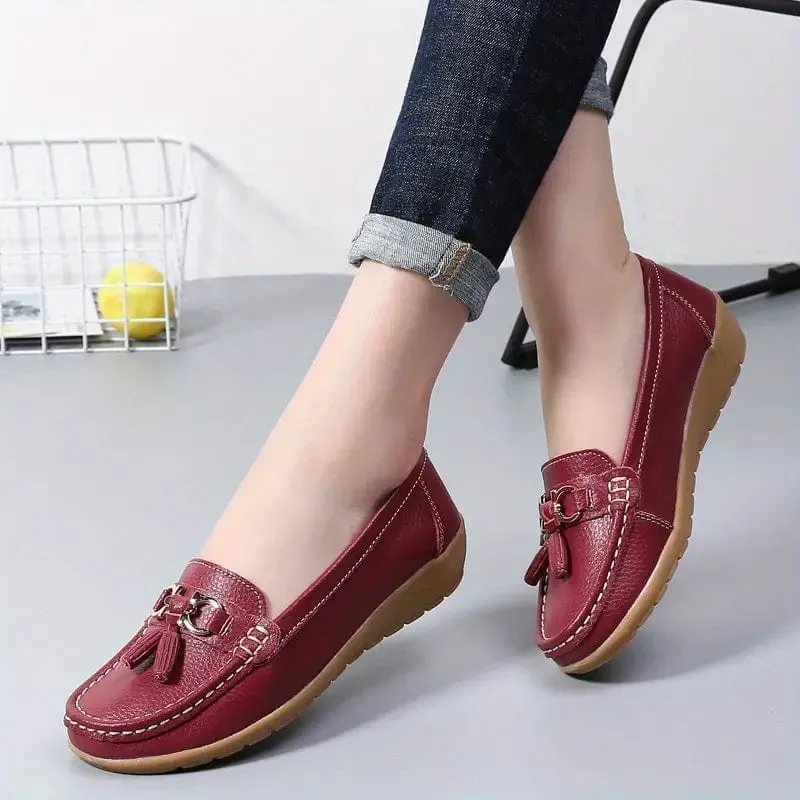 Women's Low Wedge Loafers