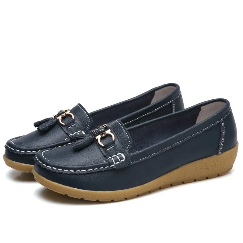 Women's Low Wedge Loafers