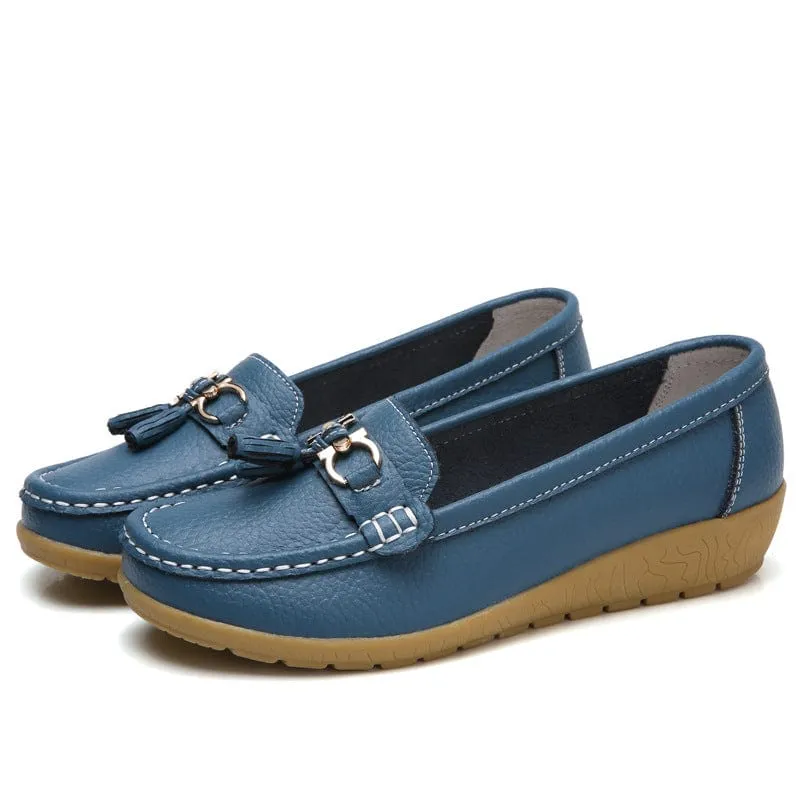 Women's Low Wedge Loafers