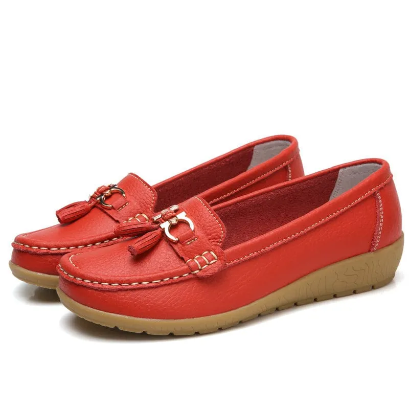 Women's Low Wedge Loafers