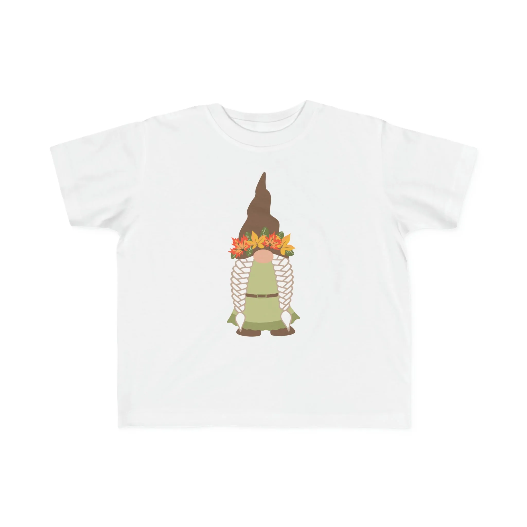 Woodland Girl Gnome Toddler Tee