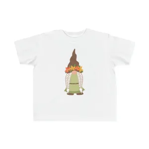 Woodland Girl Gnome Toddler Tee