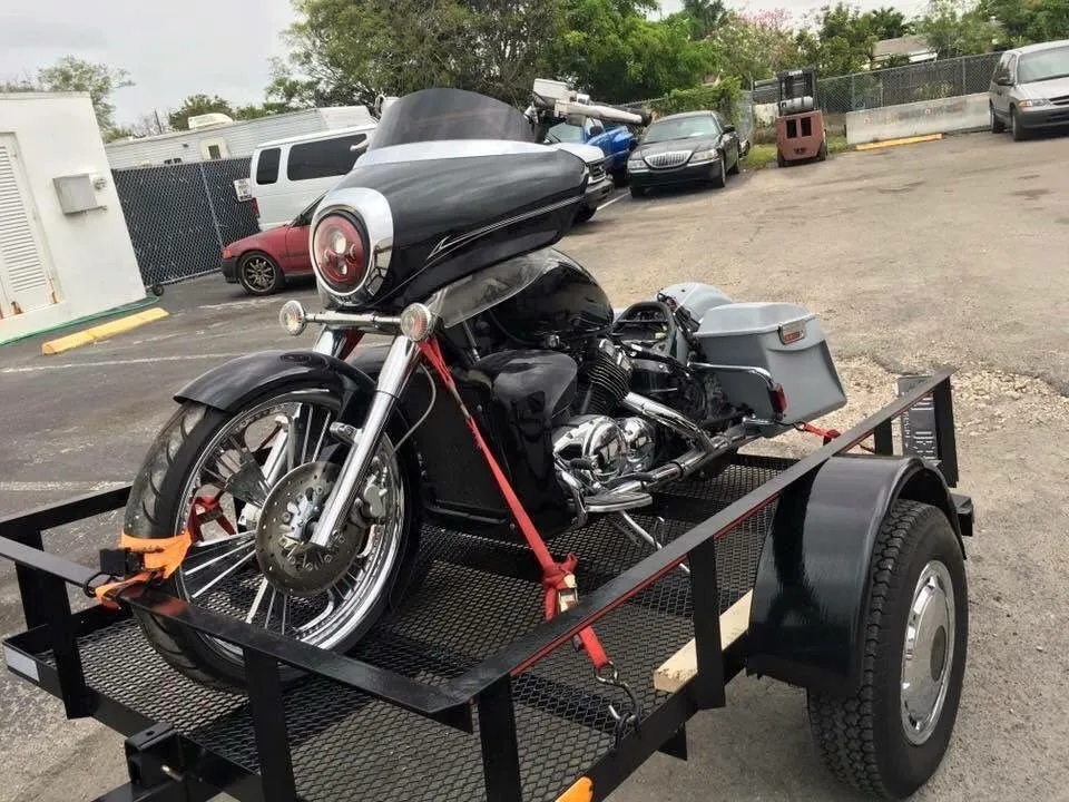 Yamaha Royal Star Venture 5" Stretched Extended Saddlebags No Cut Outs   Fender & Lids - Fifty Five