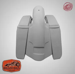 Yamaha Royal Star Venture 5" Stretched Extended Saddlebags No Cut Outs   Fender & Lids - Fifty Five