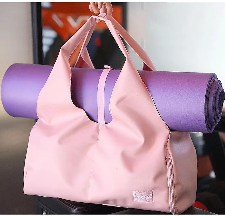 Yoga Mat Bag Gym Handbags Pink