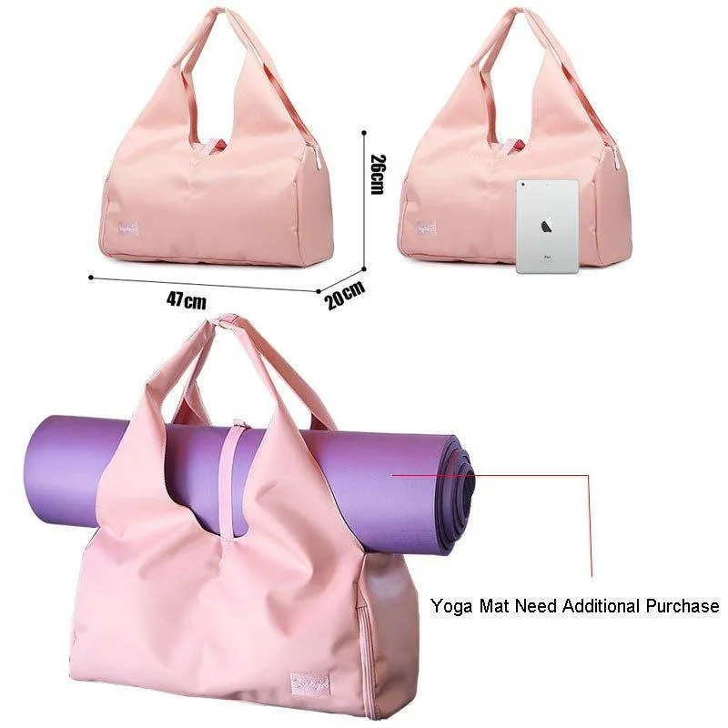 Yoga Mat Bag Gym Handbags Pink