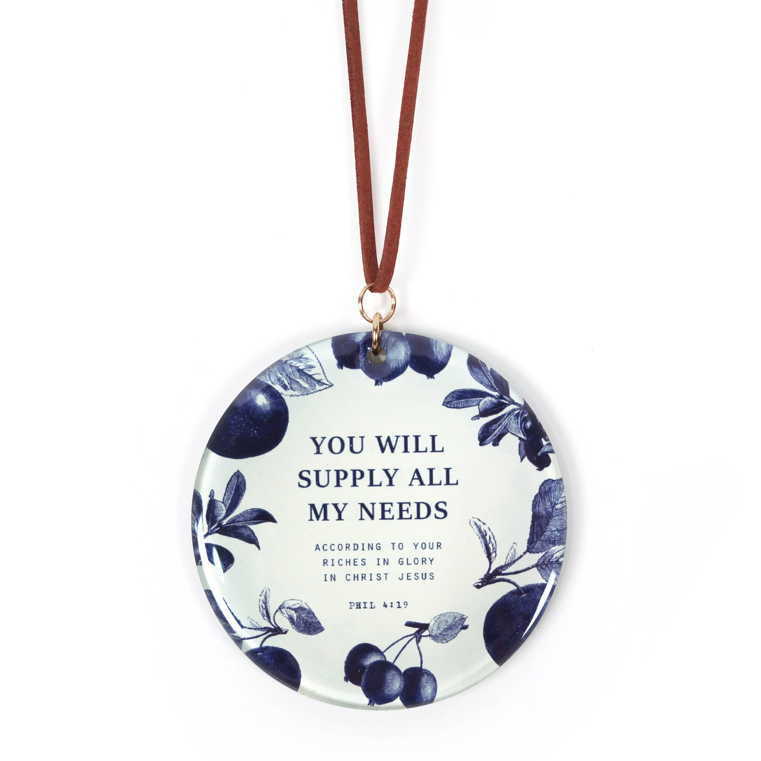 Your Will Supply All My Needs {Keychain & Car Charm}