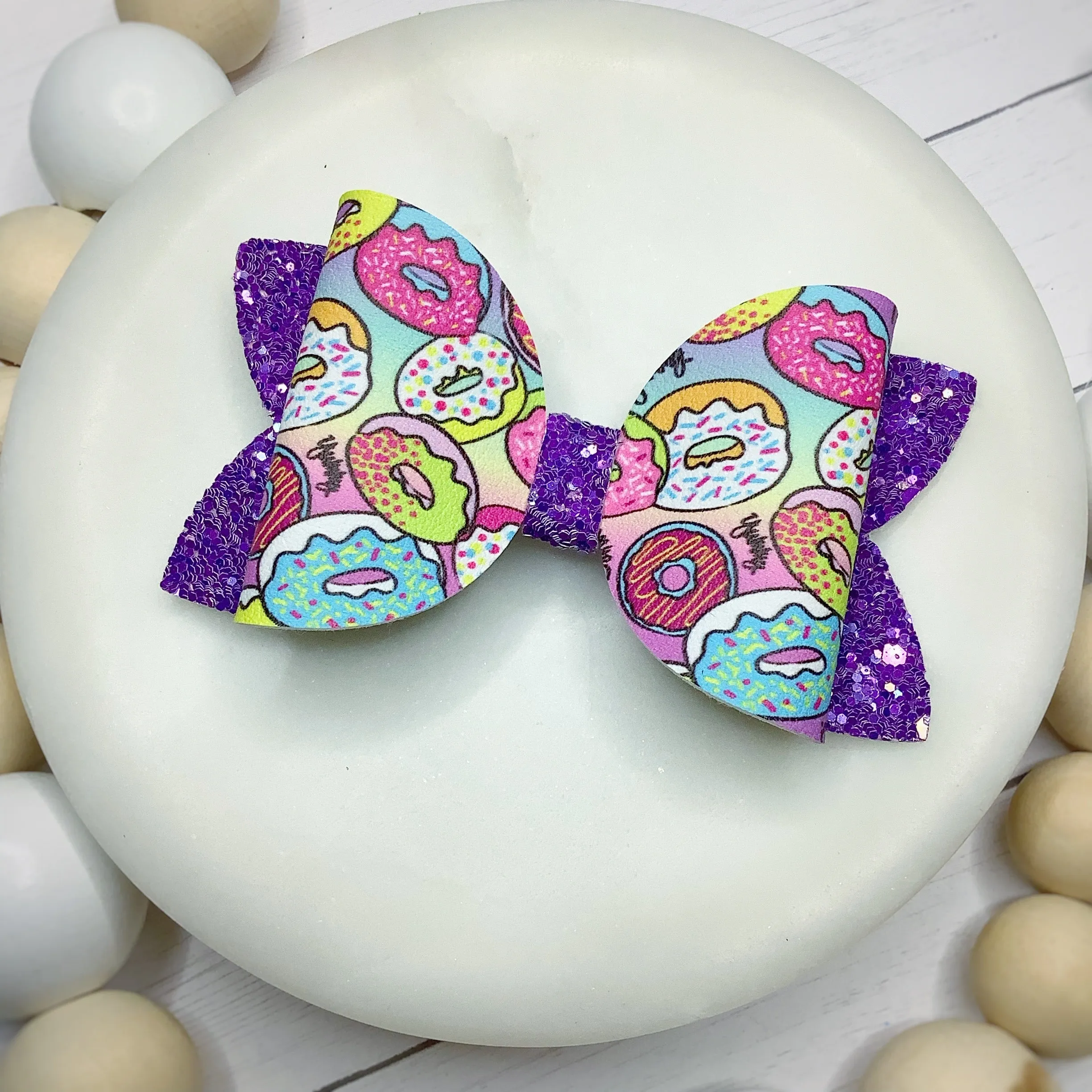 Yummy Yummy Donut Bow