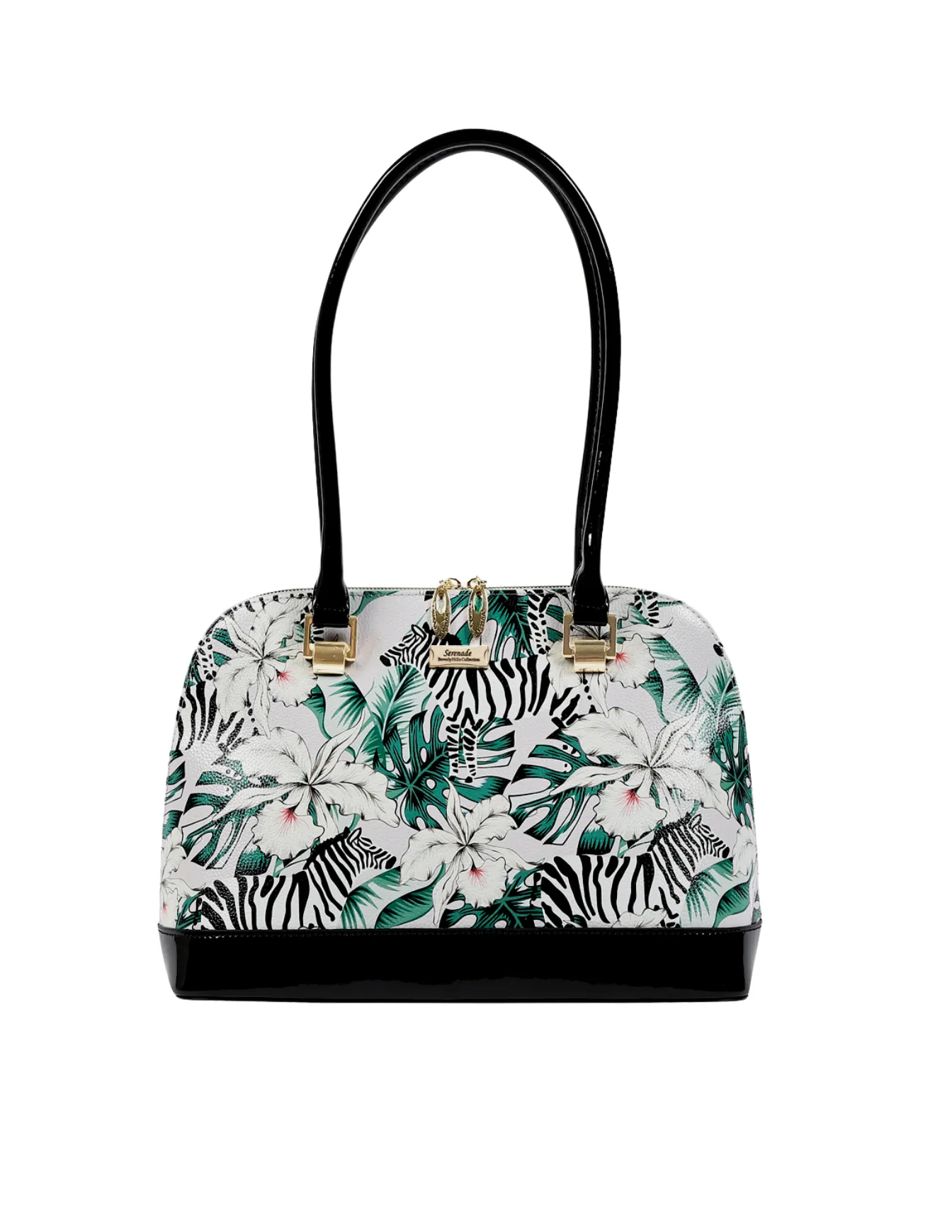 ZEBRA LARGE LEATHER BAG- SN45-0758